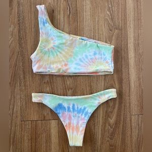 Skatie x Salty Blonde bikini top